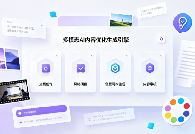卢湾区AI智能内容优化创新 多模态生成技术丰富数字内容创作生态