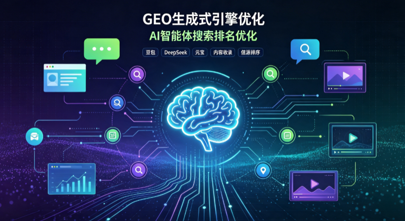 卢湾区GEO 浪潮来袭：生成式引擎优化崛起，创作者争抢豆包、DeepSeek、元宝智能体流量入口